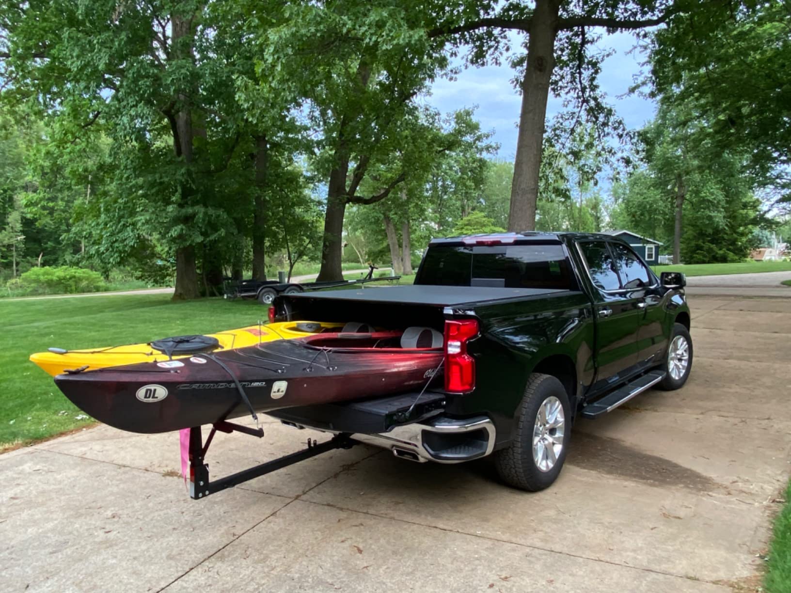 ECOTRIC Truck Bed Hitch Extender 2 in 1 Design Foldable Extension Pick Up customer photo 2