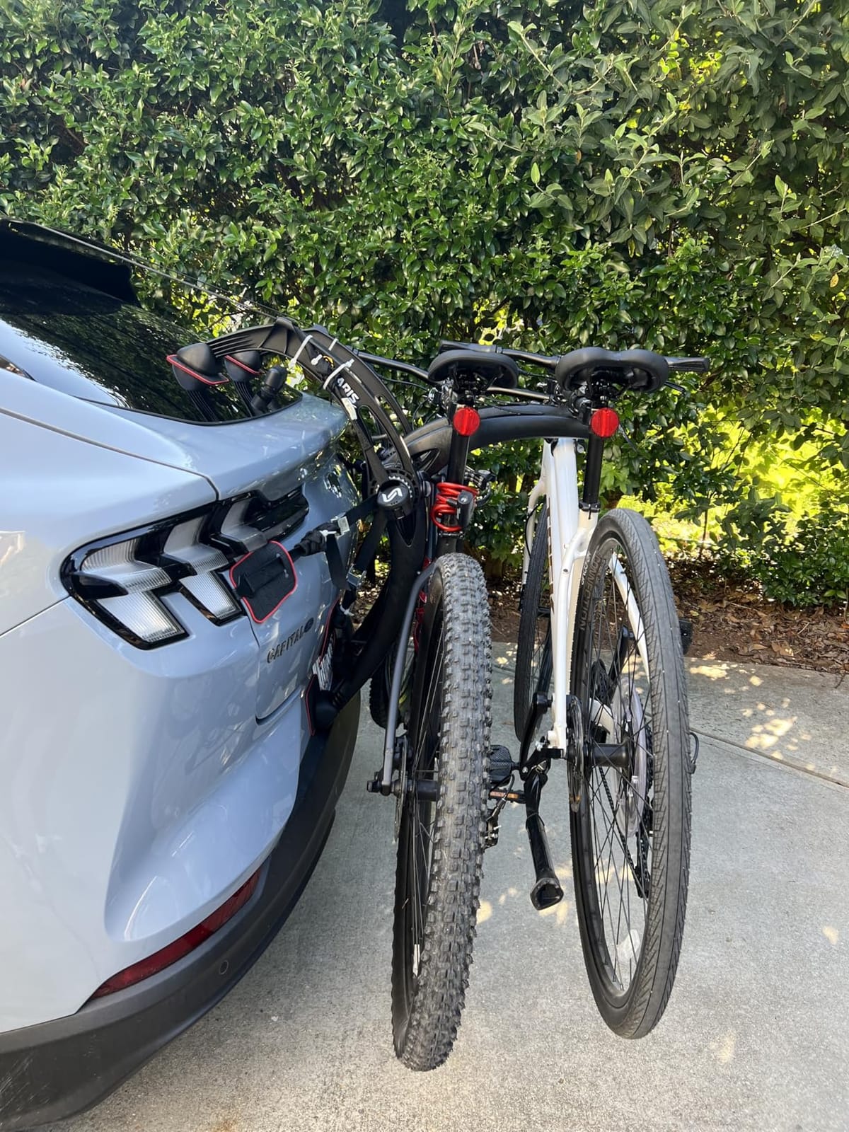 Saris Bones EX 3-Bike Trunk Rack Bicycle Carrier, Durable, Rust-Free, Anti-Sway Straps, Fits Most Vehicles, Made in USA, Arc-Based Design, 100% Recyclable Materials customer photo 1