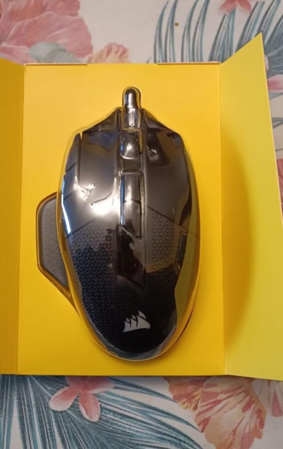 Corsair NIGHTSWORD RGB Adjustable Weight FPS MOBA PC Gaming Mouse – Black customer photo 1