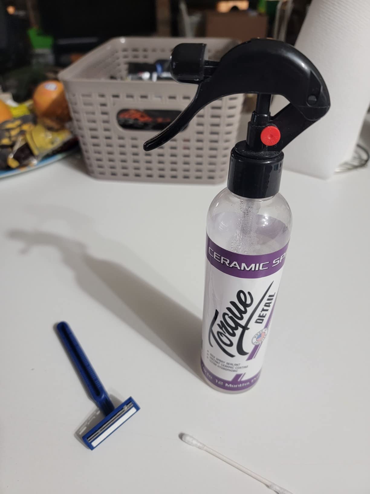 Torque Detail Ceramic Spray 8oz - Easy to Apply, Ceramic Coating Spray - Proprietary Silica Formula (Nano SiO2) Seals & Shields Car’s Clear Coat - Hydrophobic Protection & High-Gloss Shine customer photo 1