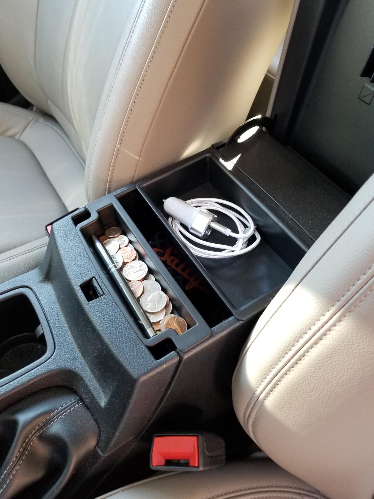 Vehicle OCD - Center Console Organizer Tray for Ford Ranger (2019-2023) - Made in USA - SLX159 customer photo 1