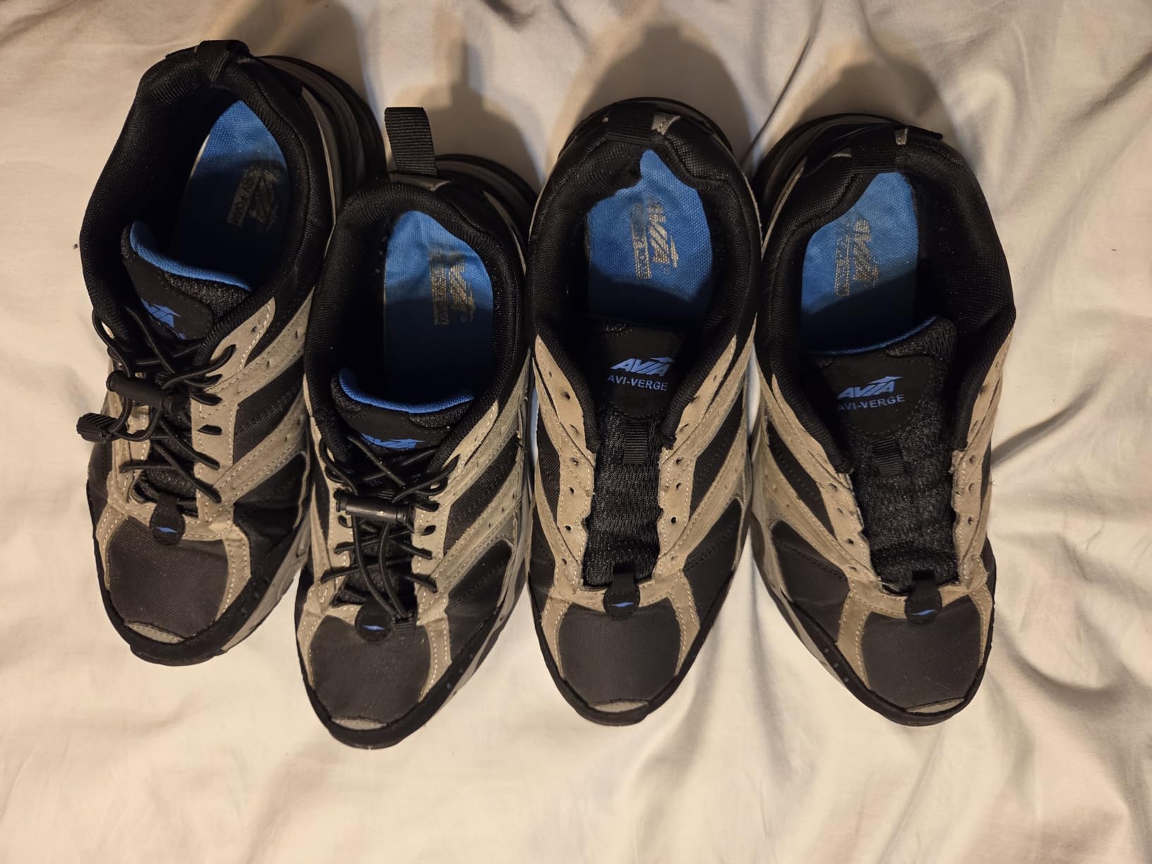 Avia Avi-Verge Mens Sneakers - Cross Trainer Mens Tennis Shoes, Pickleball or Walking Shoes for Men, Medium or Extra Wide Width Court Shoes customer photo 2