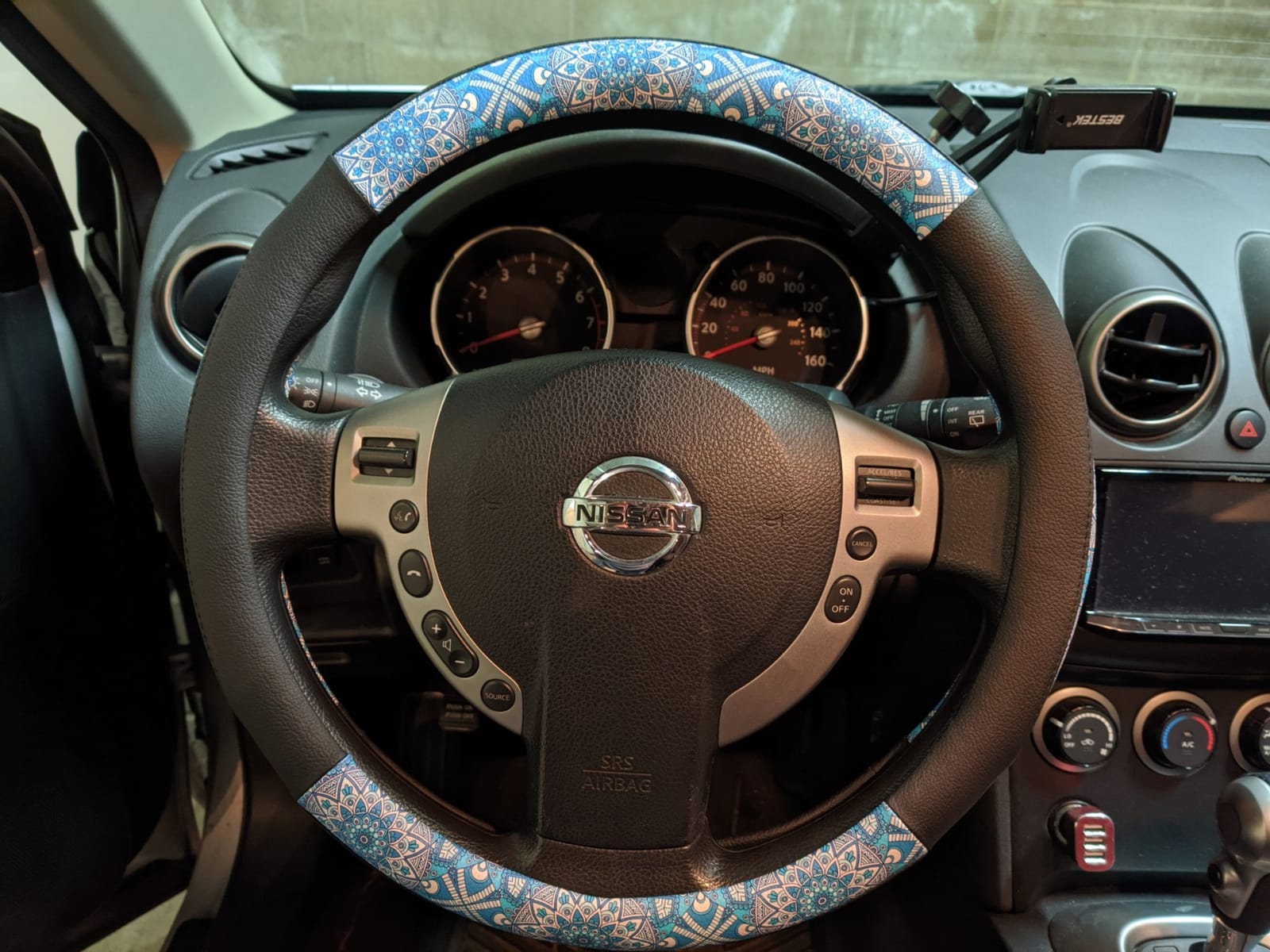 SEG Direct Steering Wheel Cover 15.5-16 inch Heavy-Duty, Black customer photo 2