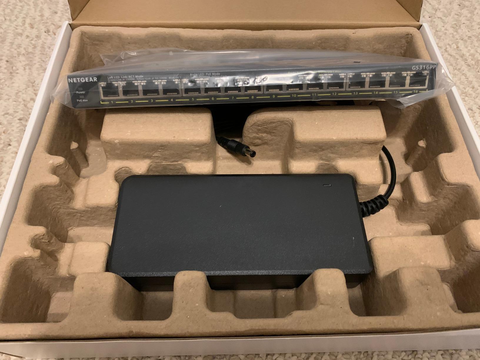 NETGEAR 16 Port PoE Gigabit Ethernet Unmanaged Network Switch (GS316PP) customer photo 2