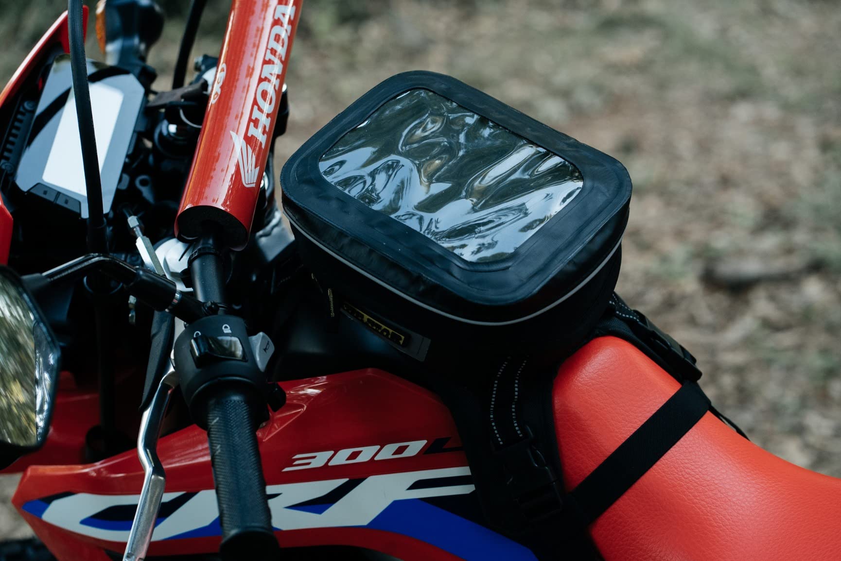 Nelson Rigg Waterproof Hurricane Dual Sport/Enduro Tank Bag, Black/Grey customer photo 1