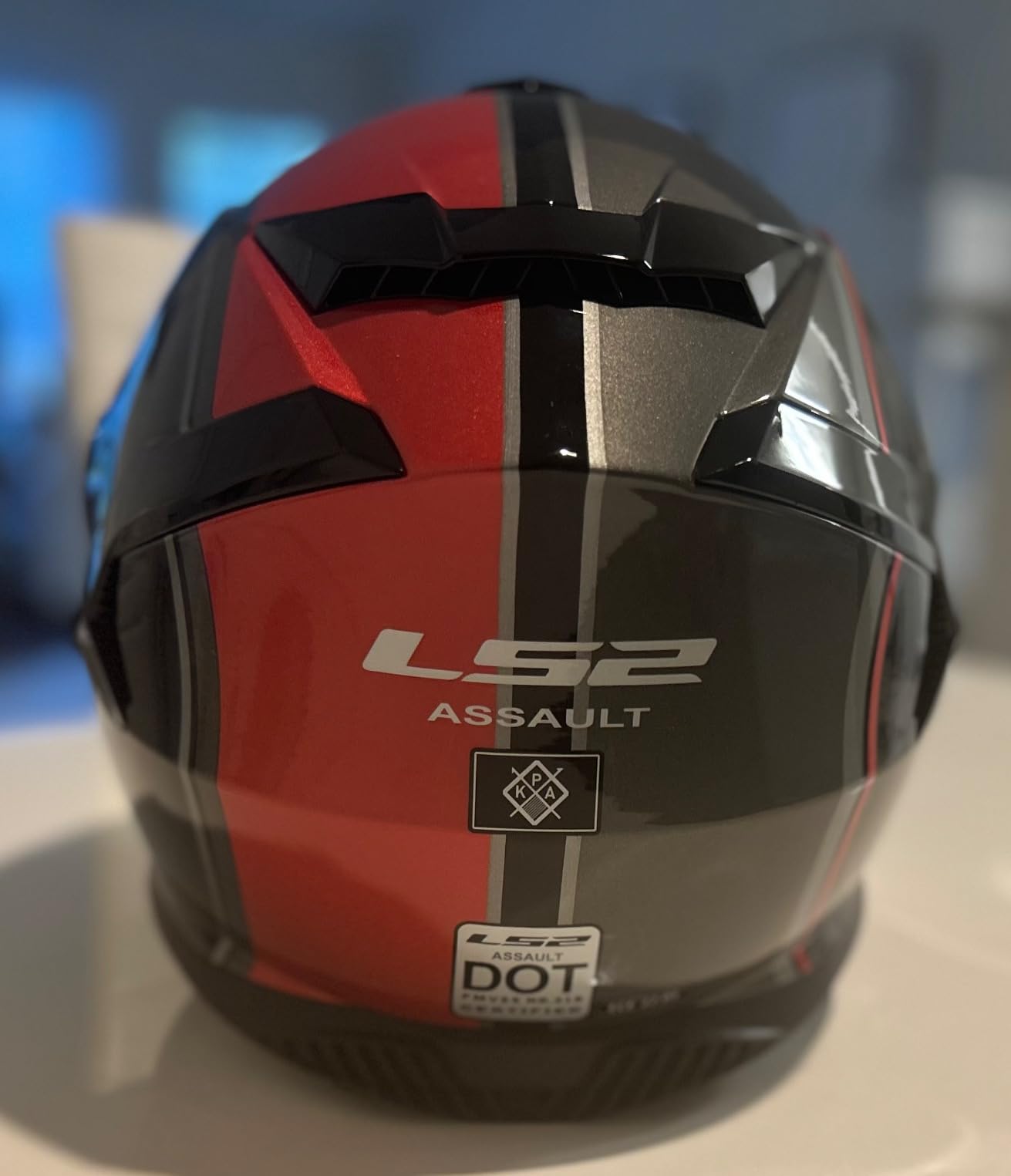 LS2 Helmets Assault Full Face Motorcycle Helmet W/ SunShield customer photo 2