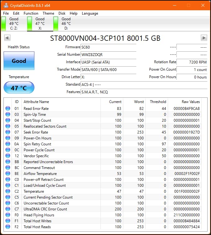 Seagate 8TB IronWolf Internal NAS Hard Drive | SATA 6 Gb/s (ST8000VNZ04) customer photo 1