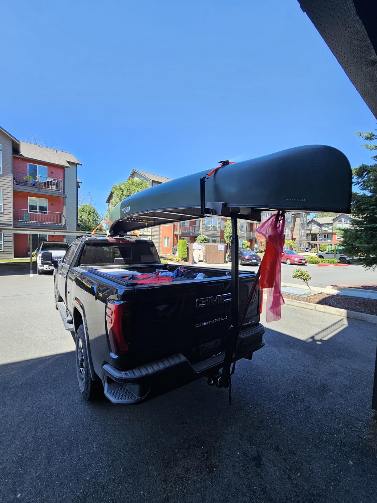 Mockins 2-in-1 All-Weather 750 Lbs Capacity Truck Bed Extender Hitch Mount customer photo 1