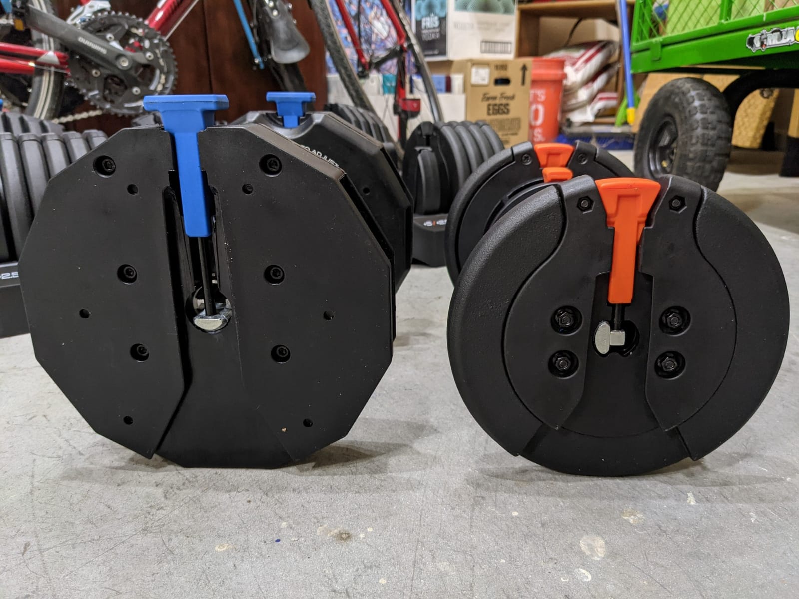 NordicTrack Select-a-Weight Adjustable Dumbbells customer photo 1