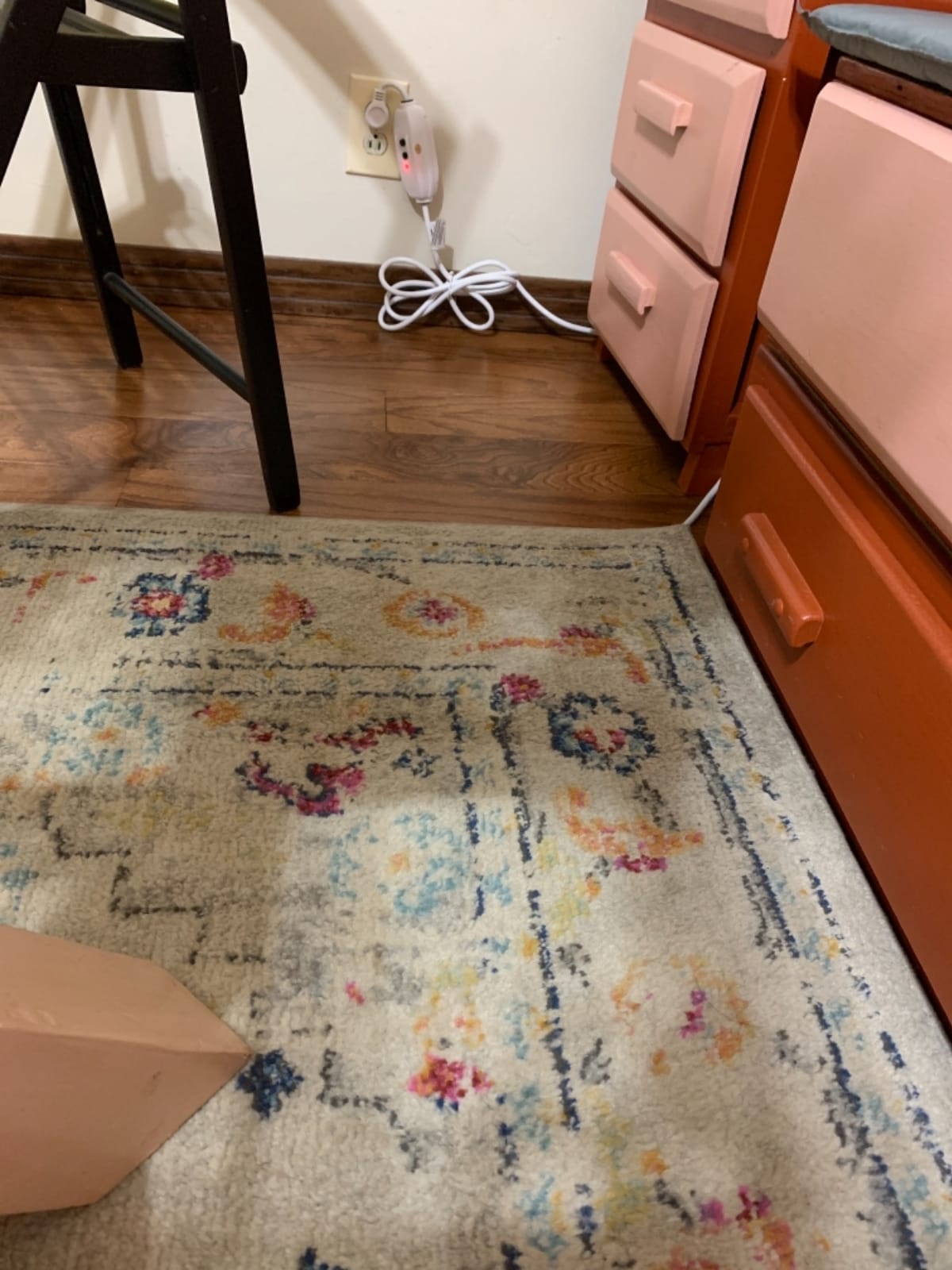 Portable Heated Floor Mat, Extra Large (63x93 inches) Fits Under a 5.5' x 8' Rug - Under-Rug Pad for Heated Rug, Electric Radiant Floor Heater for Area Rugs, Heating Mat for Large Rooms customer photo 1