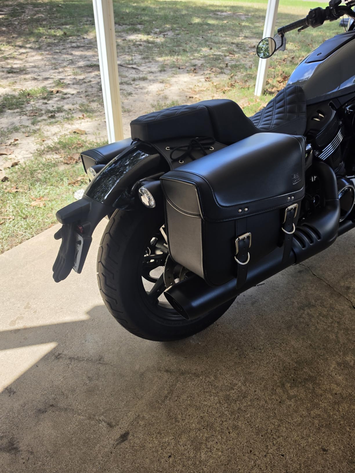 KEMIMOTO Motorcycle Saddlebags 30L Large Capacity Universal Saddle Bags customer photo 1