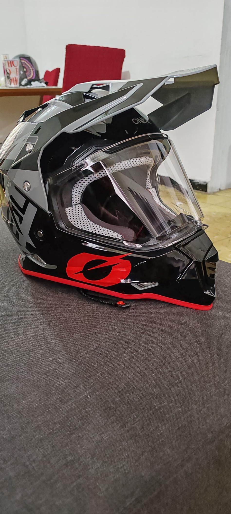 O'Neal Sierra Helmet, Black/Gray MD customer photo 2