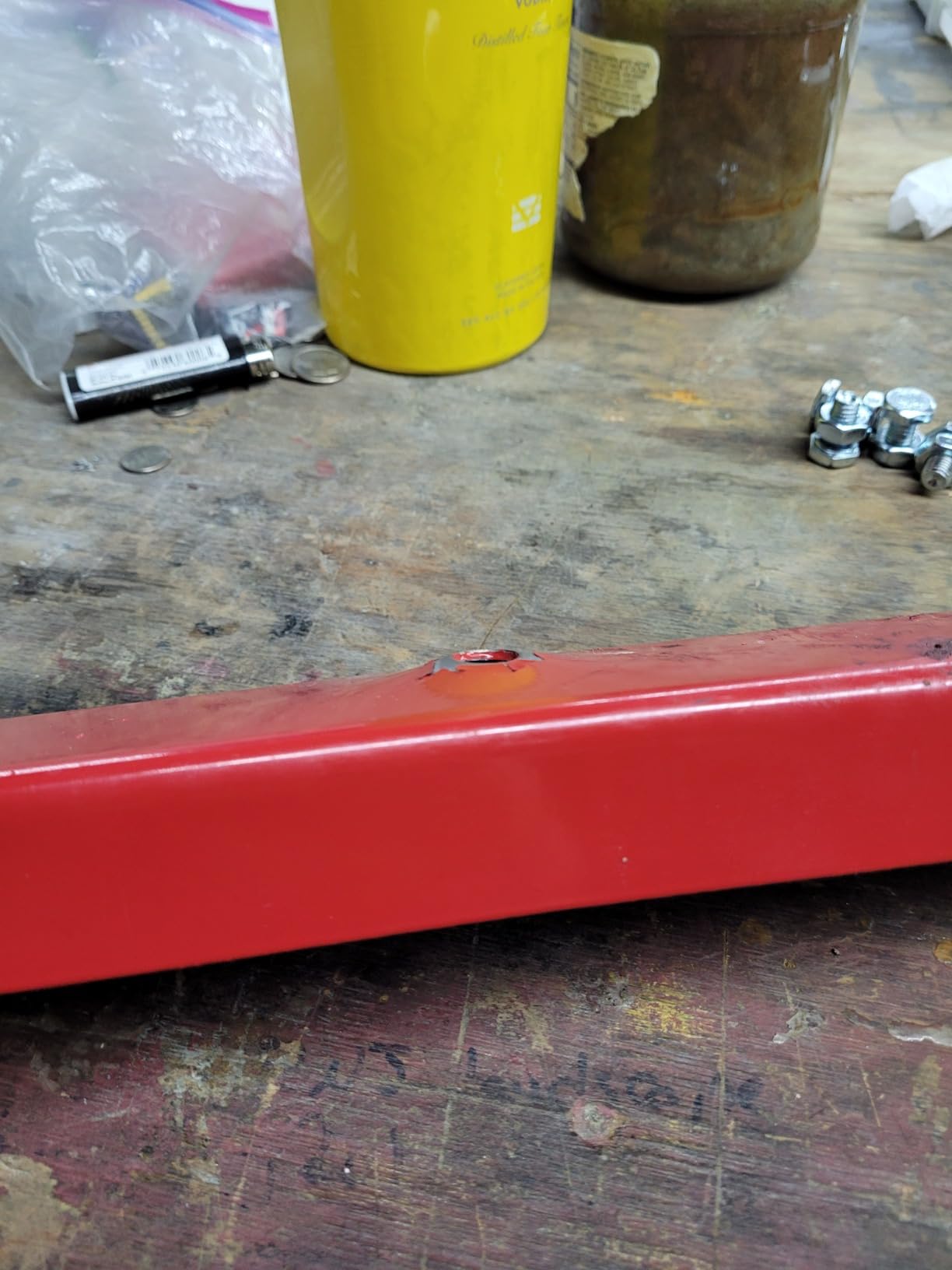 Olympia Tools Olympia Manual Tire Changer Base, Red, 75-378-101 customer photo 1