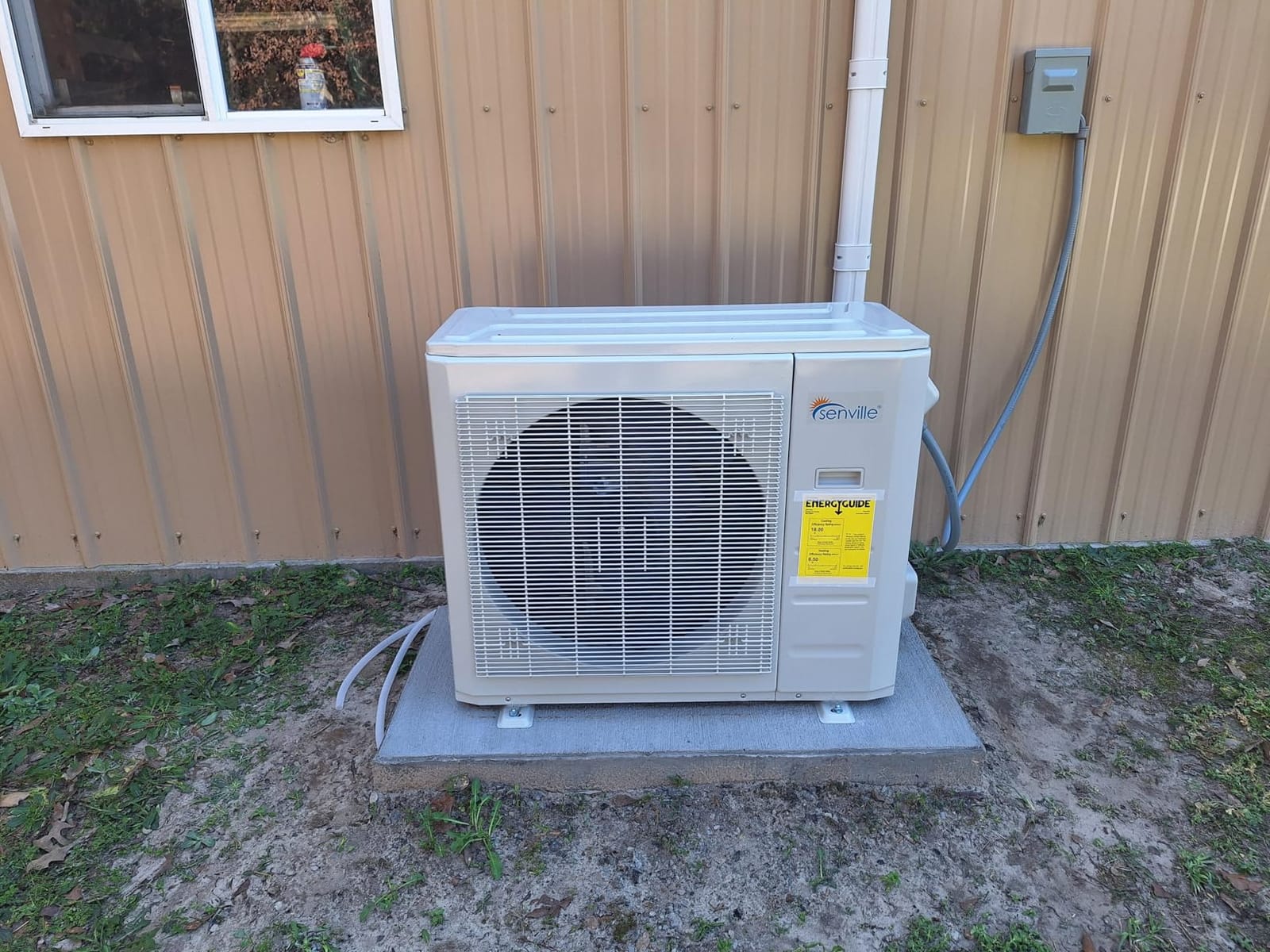Senville LETO Mini Split Air Conditioner, Heat Pump, White, 36000 BTU customer photo 1