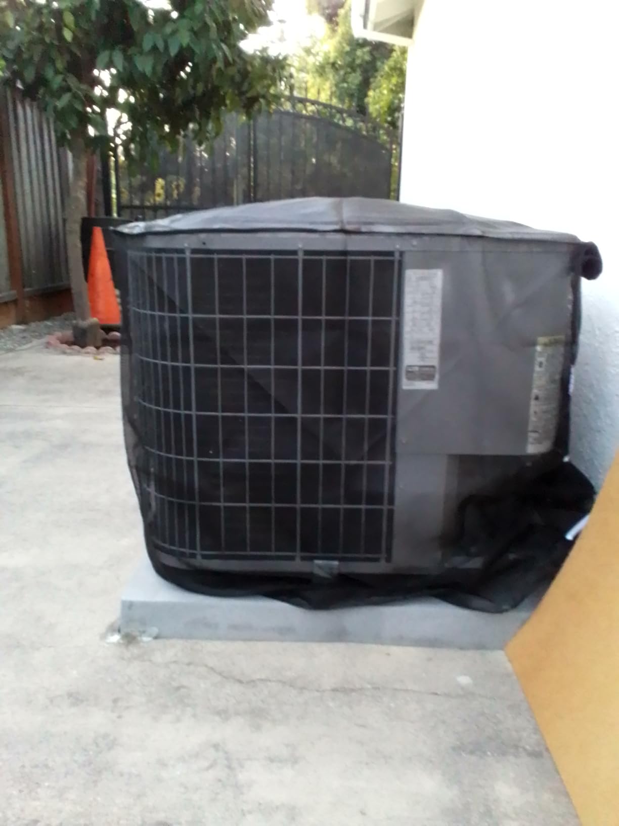LXKCKJ Air Conditioner Cover for Outside Units, AC Cover 40''LX16''WX30''H customer photo 2