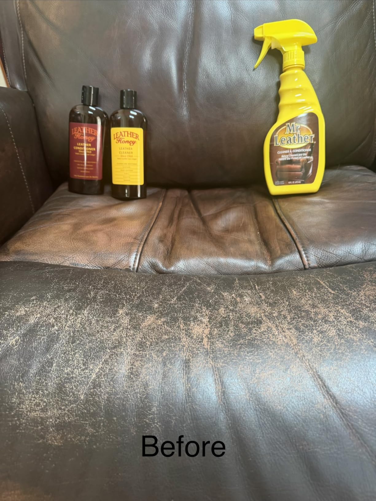 Leather Honey Leather Cleaner — Non-Toxic UV Protection, Made in the USA customer photo 2
