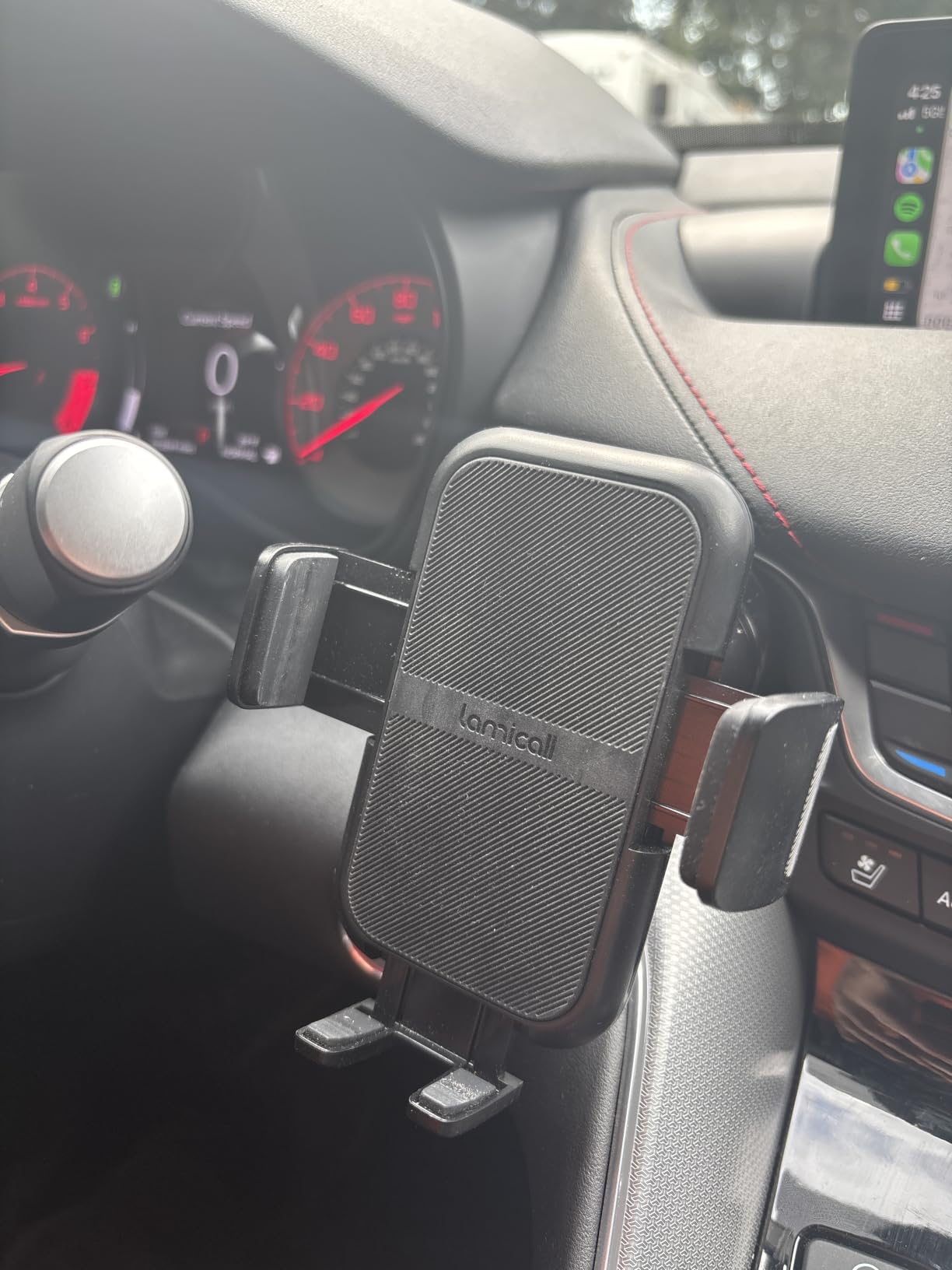 Lamicall 2026 Wider Clamp & Metal Hook Car Phone Holder Vent Accessories customer photo 1