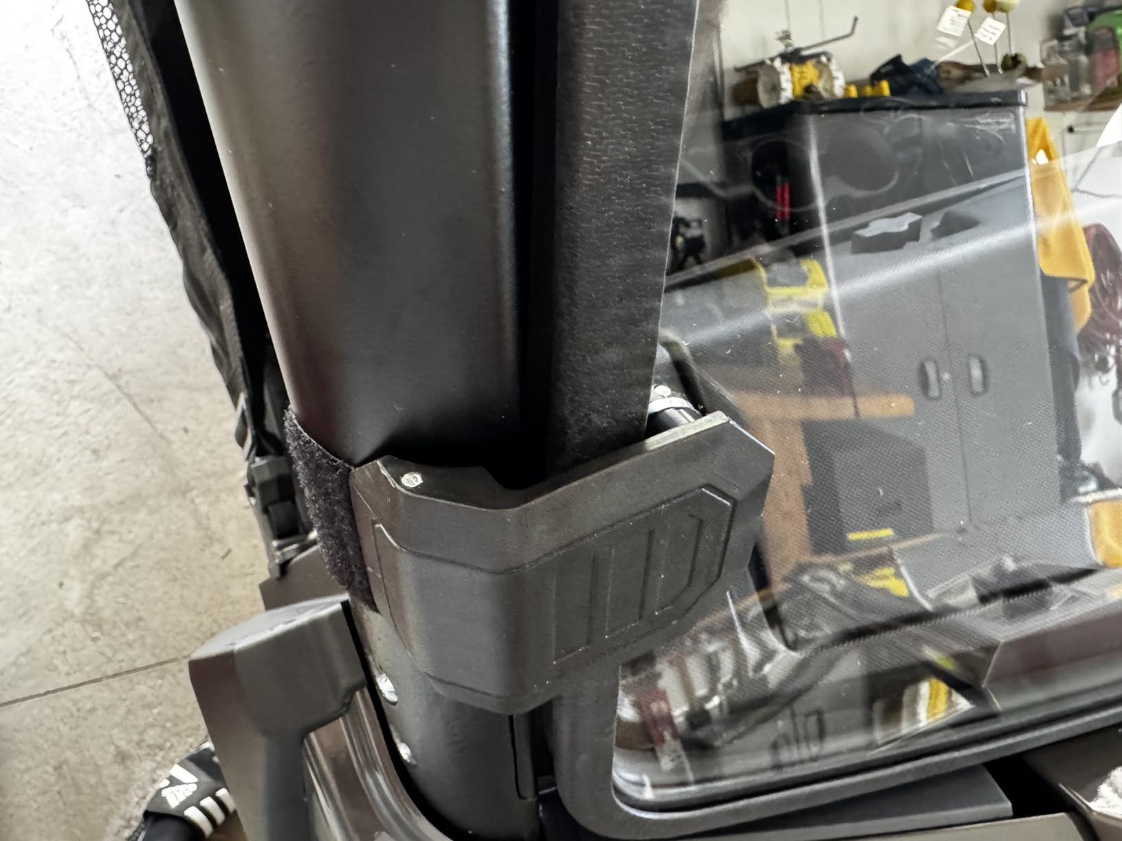 StarknightMT Full Front Windshield Compatible with Polaris Ranger XP 1000 customer photo 2
