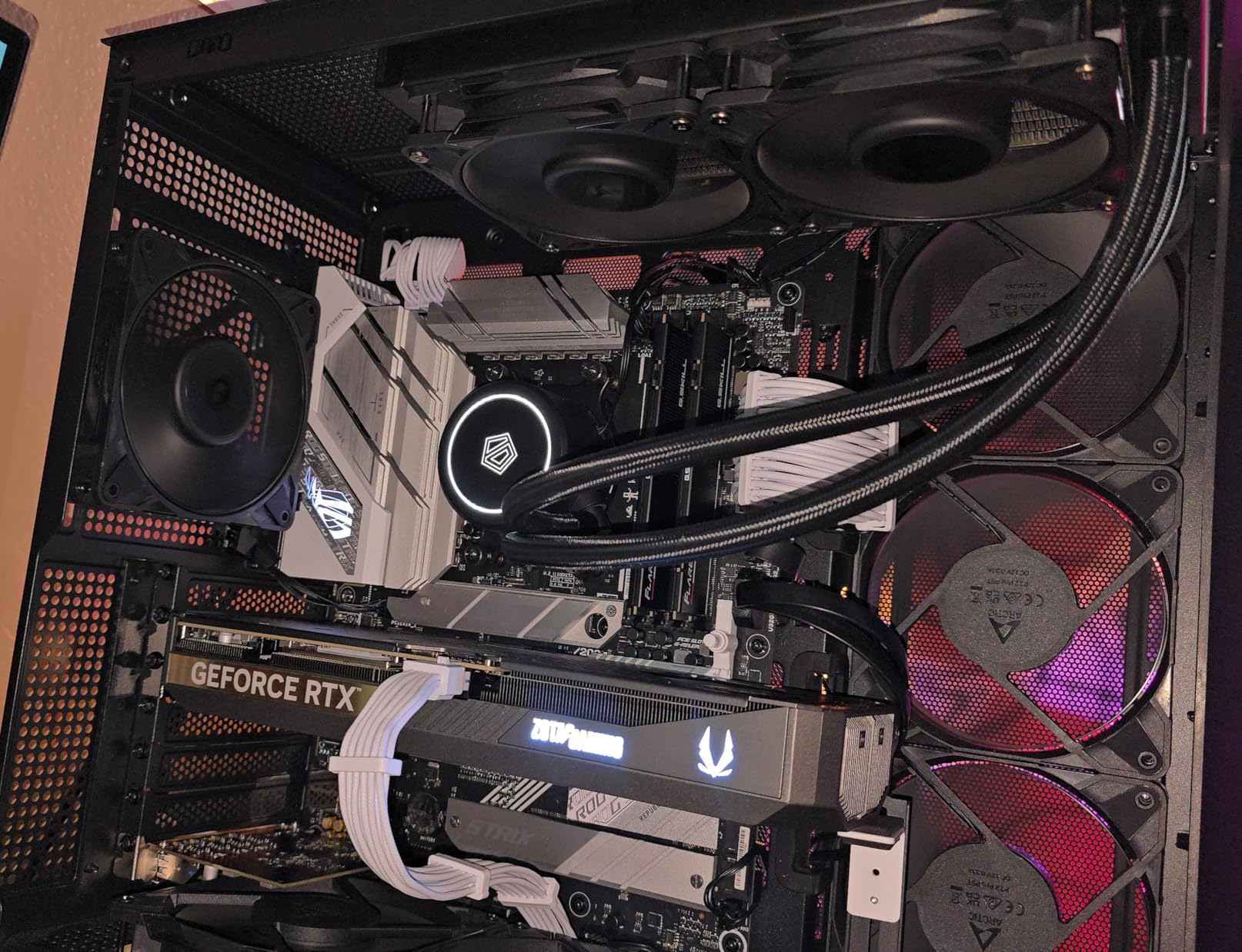 ID-COOLING FROSTFLOW X 240 240mm AIO CPU Cooler, White LED, Intel & AMD customer photo 2