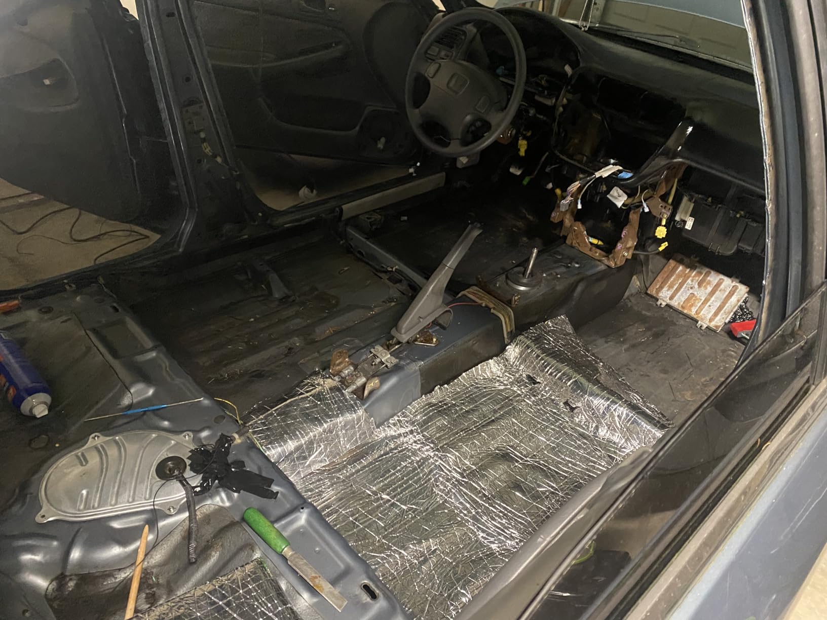 Car Heat Sound Deadening Insulation Mat, - 394 Mil 10.8 Sqft Automobile Sound Deadening & Heat Insulation Material for Auto Hood Engine Roof Door and Trunk,40 Inch x 40 Inch, Aluminum Foil Finish customer photo 2