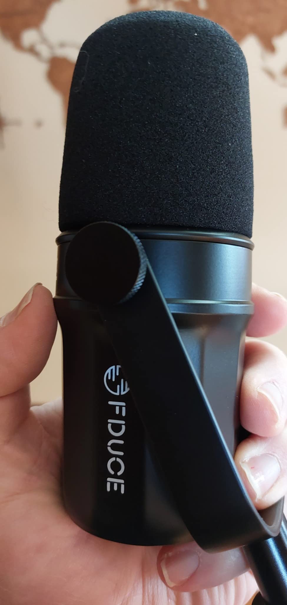FDUCE SL40X XLR Dynamic Podcast Microphone, Studio Mic for PC customer photo 1