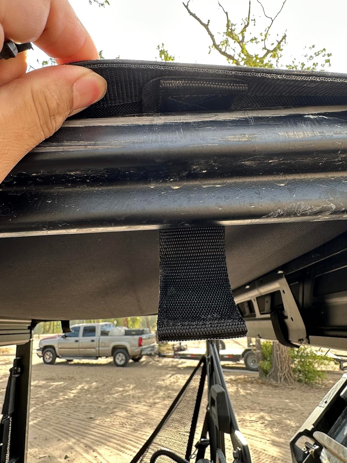 KEMIMOTO 4-6 Seat Canvas Roof Soft Top Tint Compatible with Polaris Ranger customer photo 2
