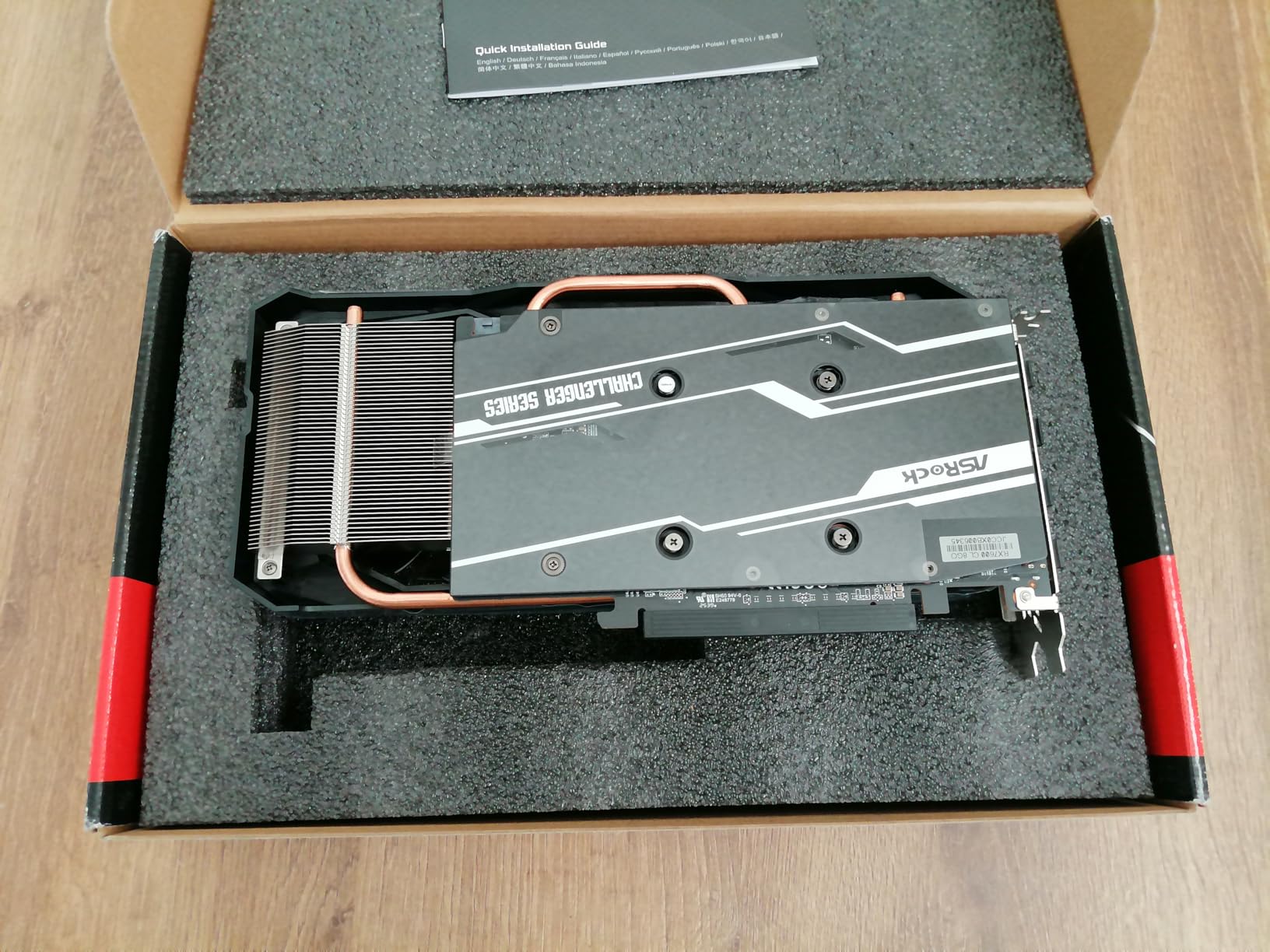ASRock Radeon RX 7600 Challenger 8GB OC, RDNA 3, 2695MHz Boost, 8GB GDDR6 128-bit, PCIe 4.0, Dual Fans, 0dB Silent, HDMI 2.1, DisplayPort 1.4 customer photo 2