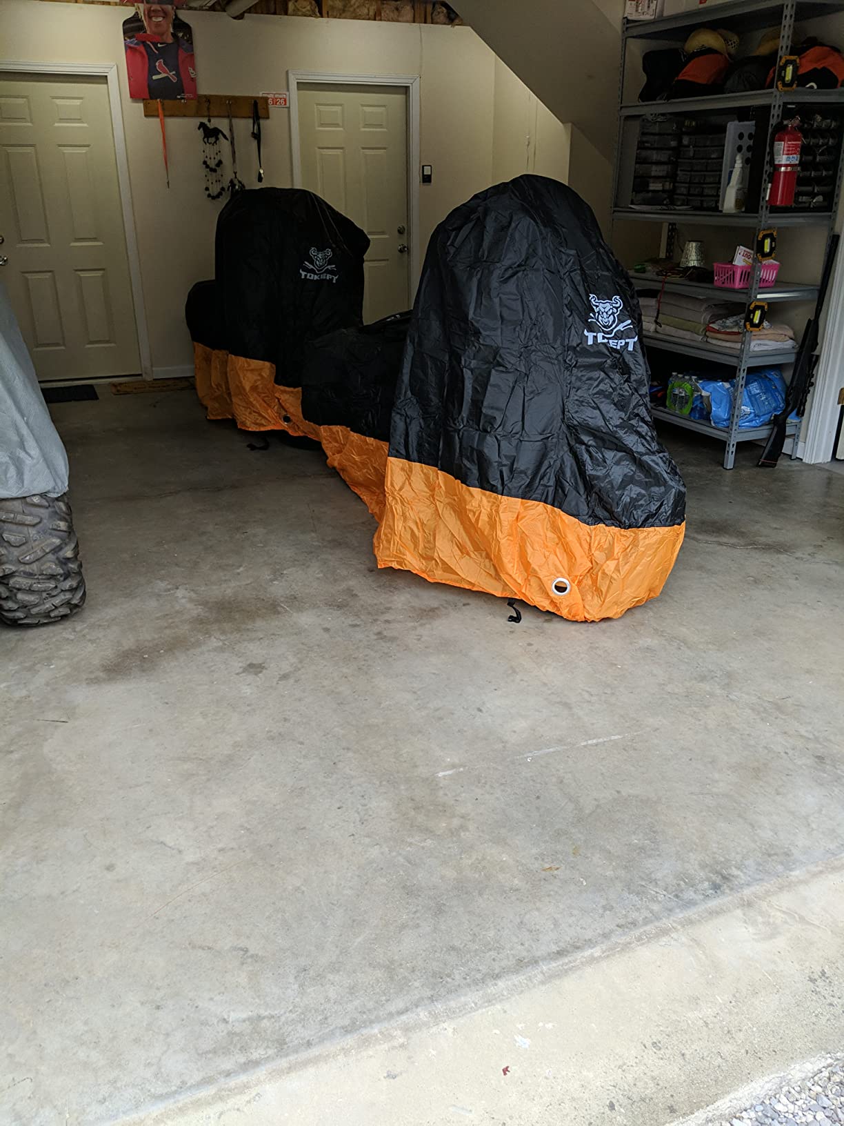 Motorcycle Cover Heavy Duty for Touring Side Box Models customer photo 1