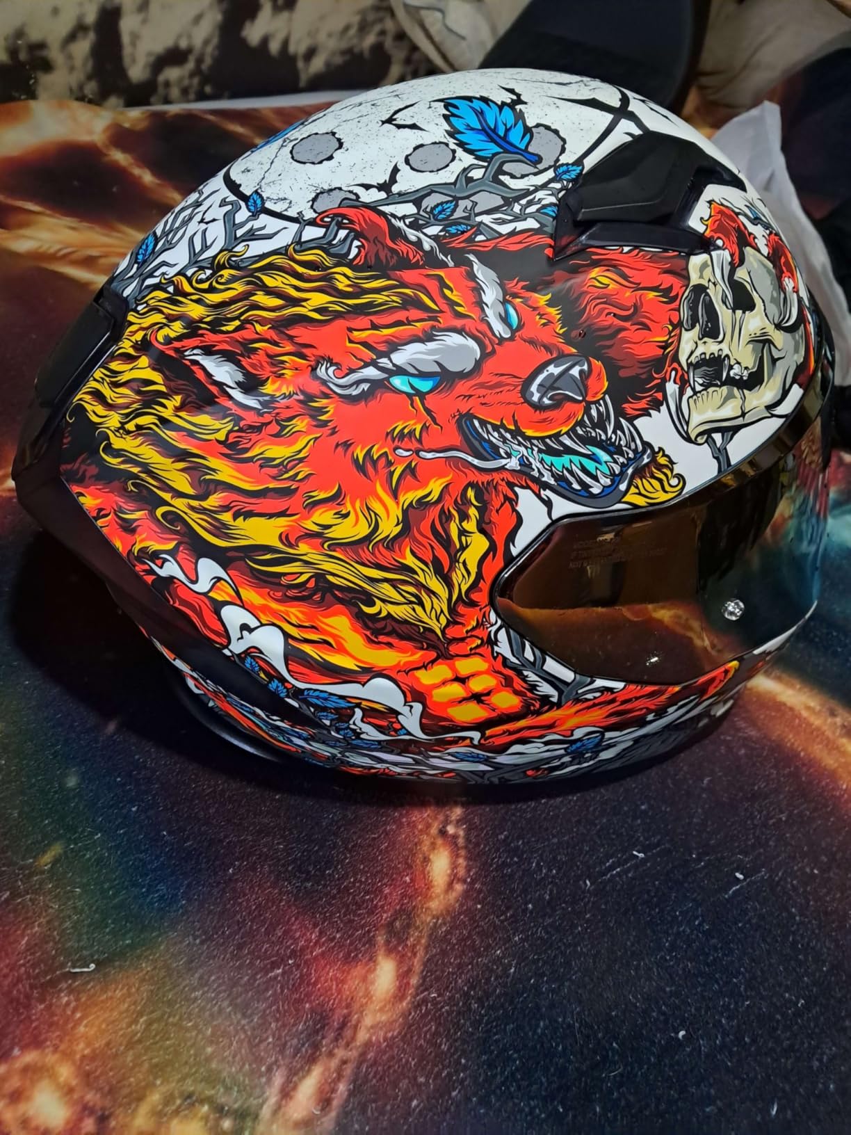 HAX Force Aerodynamic Full Face Motorcycle Helmet for Street Bike DOT & ECE customer photo 1
