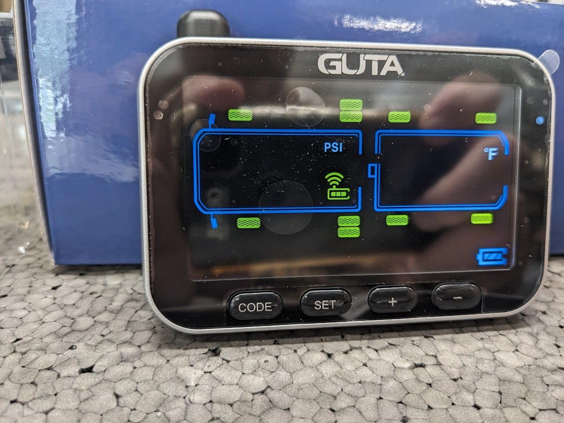 GUTA GT20 Trailer Tire Pressure Monitoring System, TPMS with 10 Sensors customer photo 1