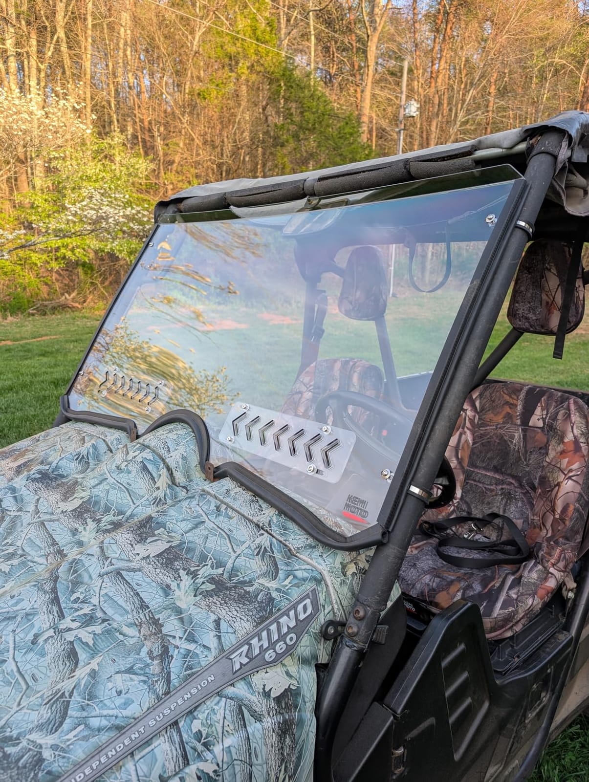 KEMIMOTO Sliding Vented Windshield Scratch-resistant Heavy Duty customer photo 2
