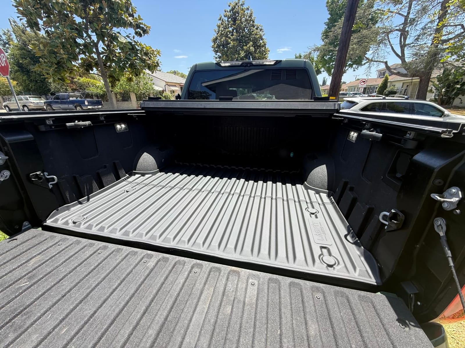LASFIT 5.7FT Truck Bed Mat for RAM 1500 2019-2027/RHO 2025-2027 67.4inches customer photo 1