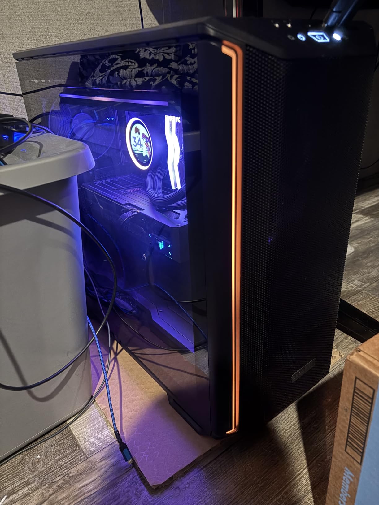 NZXT Kraken Elite 360 RGB - 360mm AIO CPU Cooler, LCD - Black customer photo 2