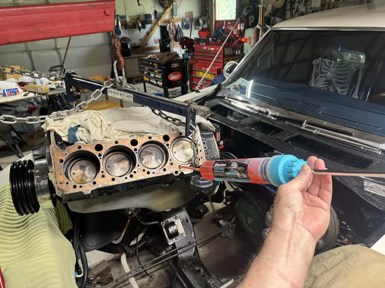 DURATECH 500CC Fluid Extractor with Long Hose and Extension Tubes customer photo 1