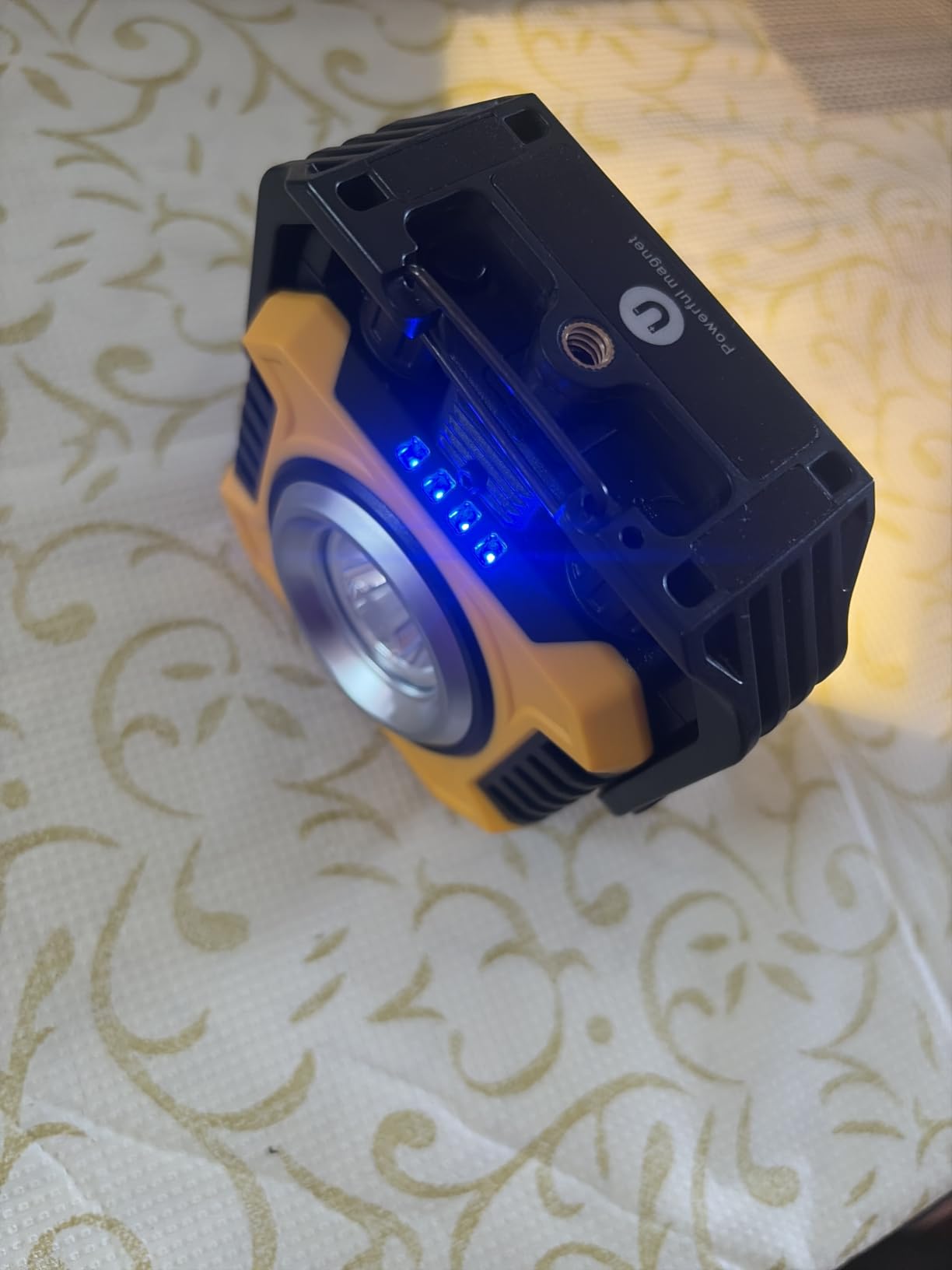 Samyoung 2-Pack 2400LM Magnetic Rechargeable Work Light, Up to 80 Hours customer photo 2