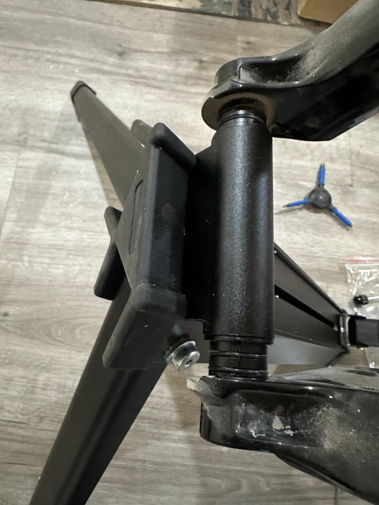 Bike Trainer Stand Resistance Adjustable - Portable Magnetic Bicycle Roller customer photo 1