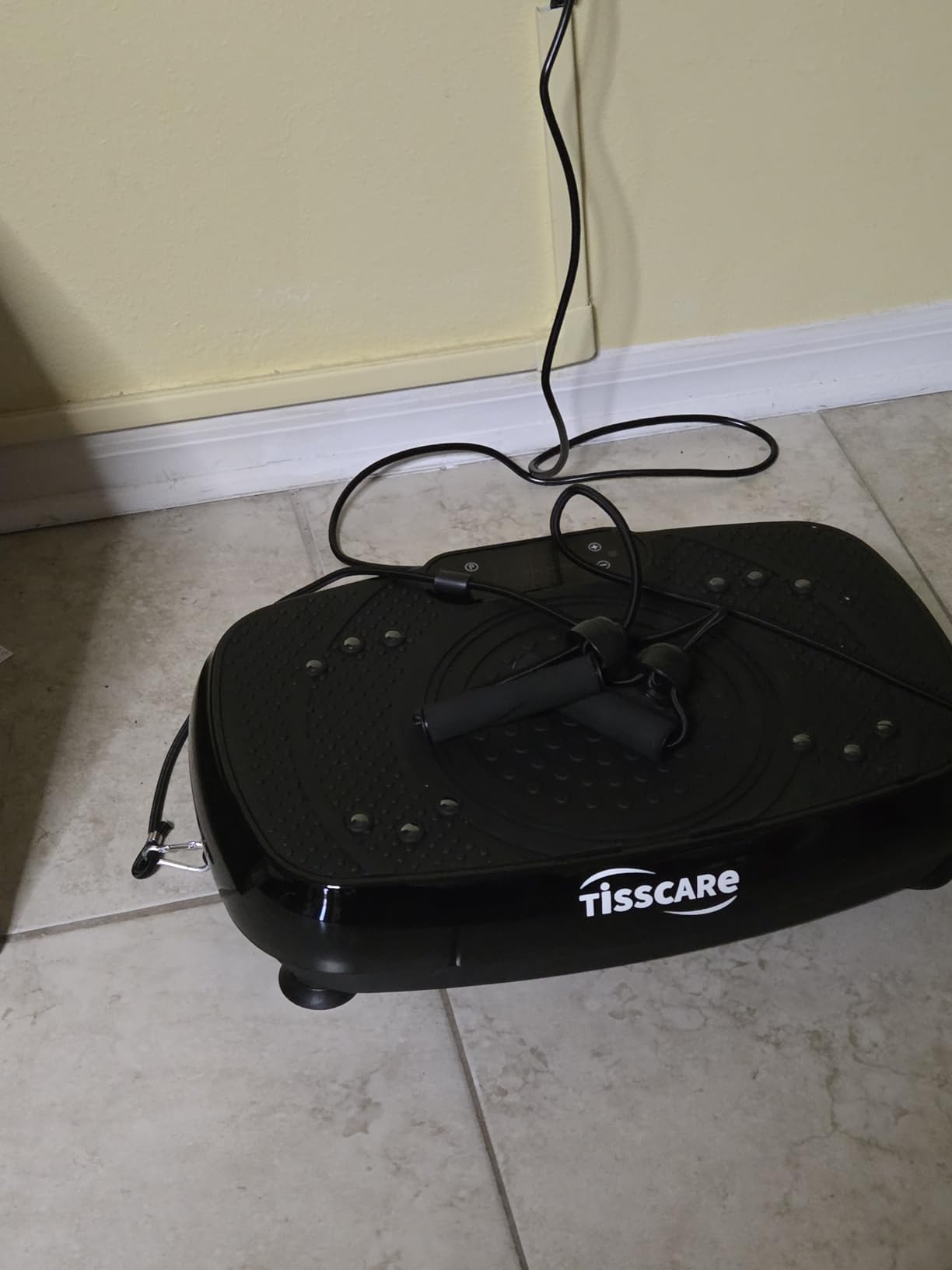 Vibration Plate Exercise Machine: TISSCARE Vibrating Plates for Weight Loss and Lymphatic Drainage, 400lbs Shake Plate Whole Body Workout Platform for Home Fitness Fat Burner Gifts customer photo 2