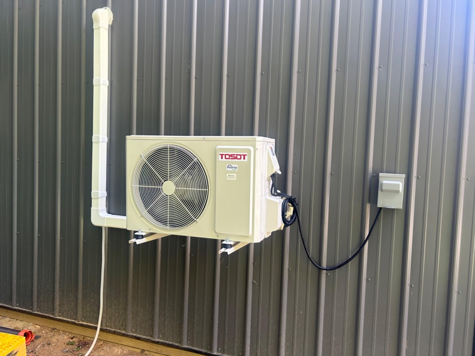 TOSOT 30,000 BTU Mini-Split Air Conditioner and Heating System, 22 SEER2 Wifi-Enabled Ductless Inverter AC Unit with 16ft Copper Line Set, Voice Controlled, 208-230V, Cosmo Series customer photo 1
