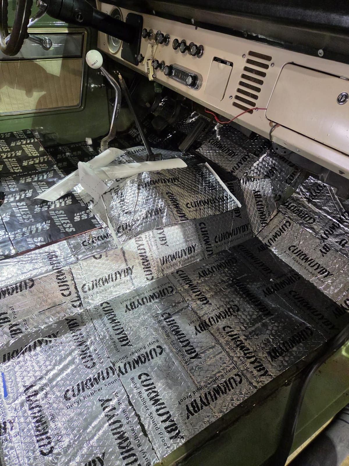 Butyl Sound Deadening 80mil 36sqft Sound Deadening Mat (33pcs) customer photo 2