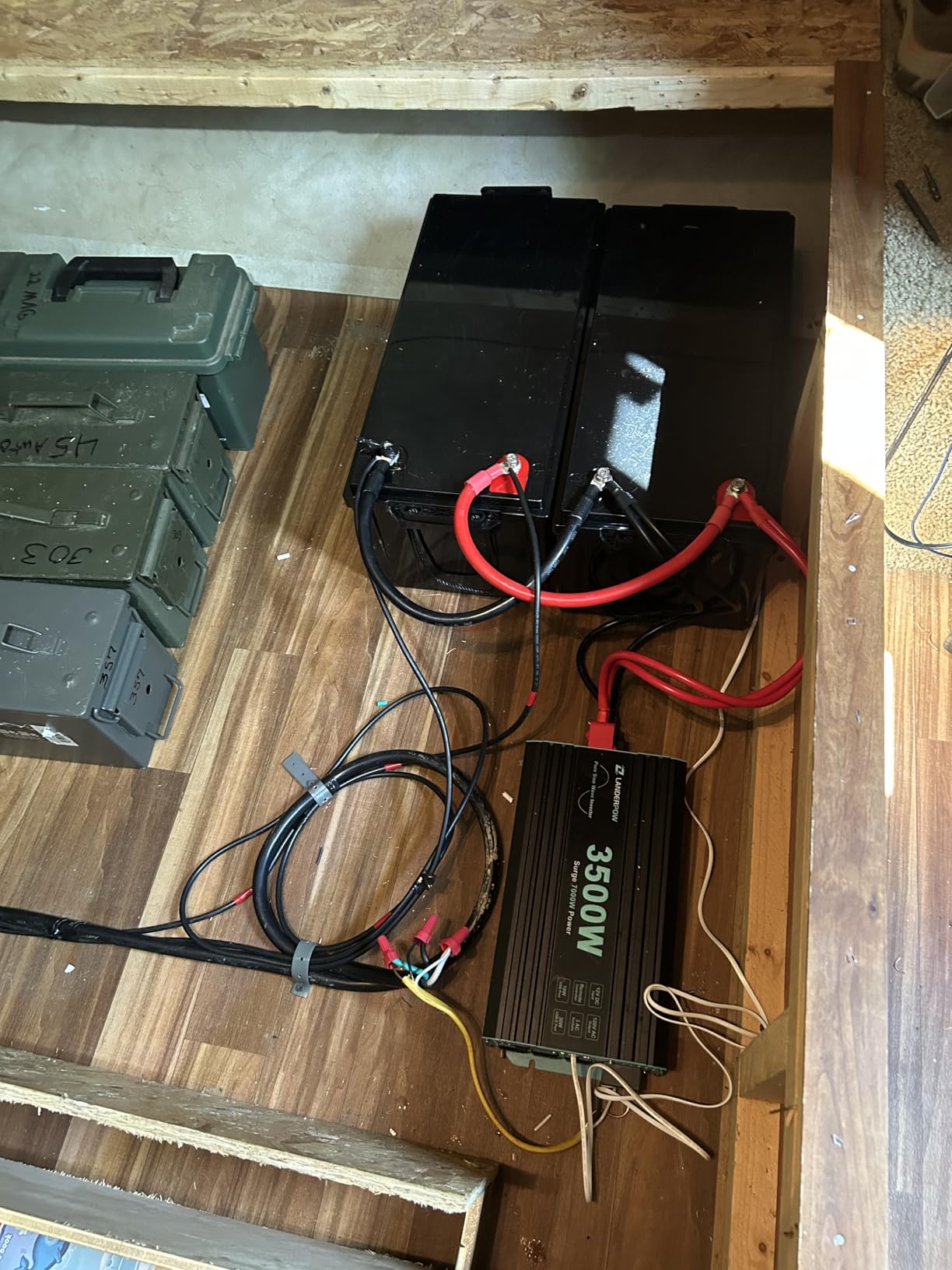 12V 300Ah LiFePO4 Battery, 3840Wh Lithium Battery with 200A BMS customer photo 2