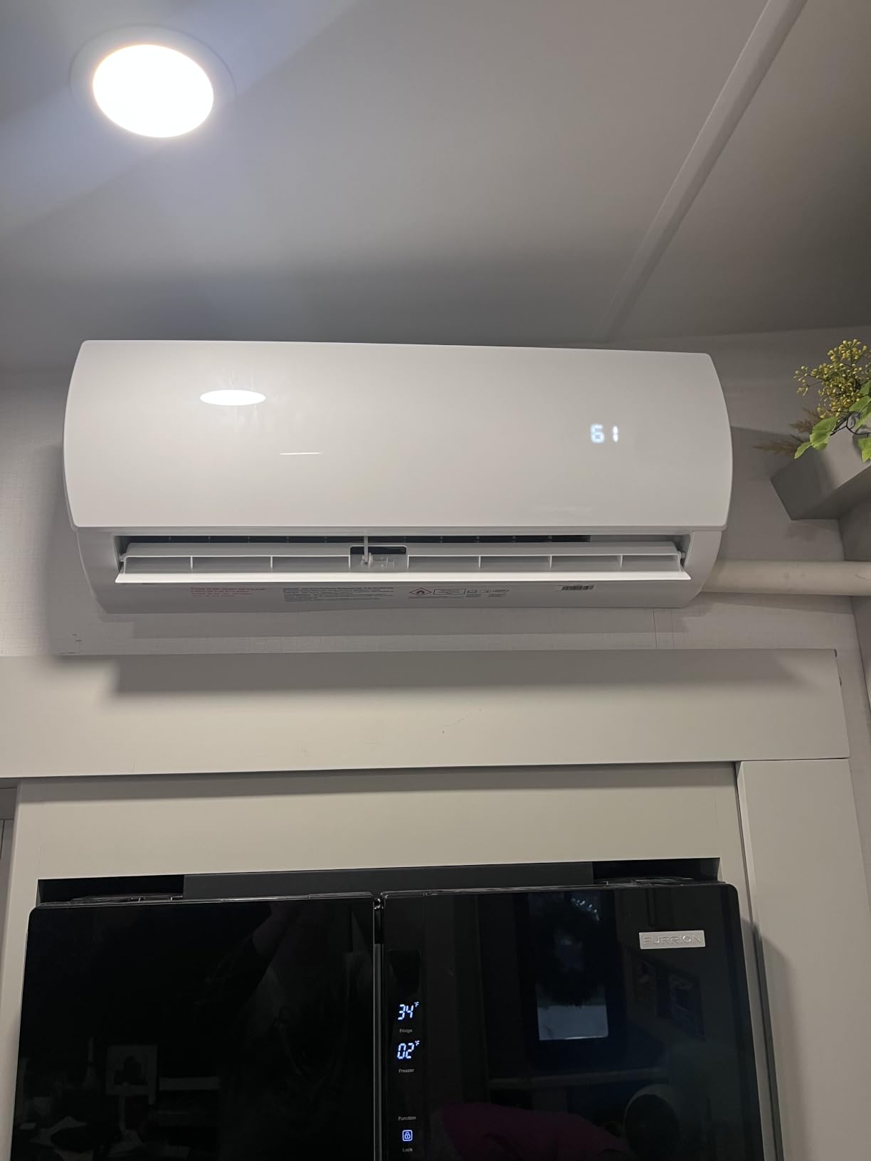 Mountman 18000 BTU Mini Split AC/Heating System,19 SEER2 208/230V Energy Efficient Ductless Inverter System,Cools Up to 1250 Sq.Ft with Pre-Charged Condenser,Heat Pump & Installation Kits customer photo 1