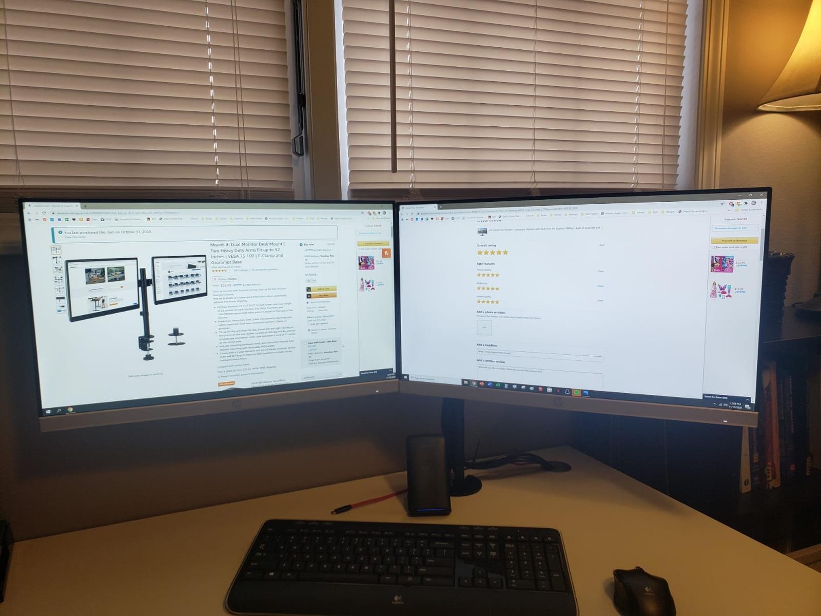HP Series 3 27 inch FHD Monitor, Full HD Display (1920 x 1080), IPS Panel, 1300:1 Contrast Ratio, 250 Nits, Eye Ease with Eyesafe Certification, Black, 327se (2025) customer photo 2