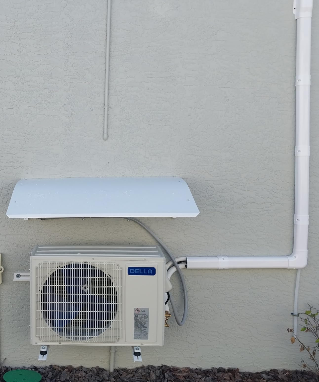 Mini Split Cover Condenser Sun Shade(41.7in x 25.2in x 11in) customer photo 1