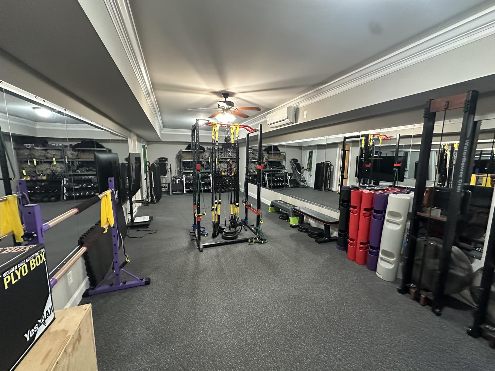 60x40 in Home Gym Mirrors,1-Pack,Frameless,Wall Mounted customer photo 1