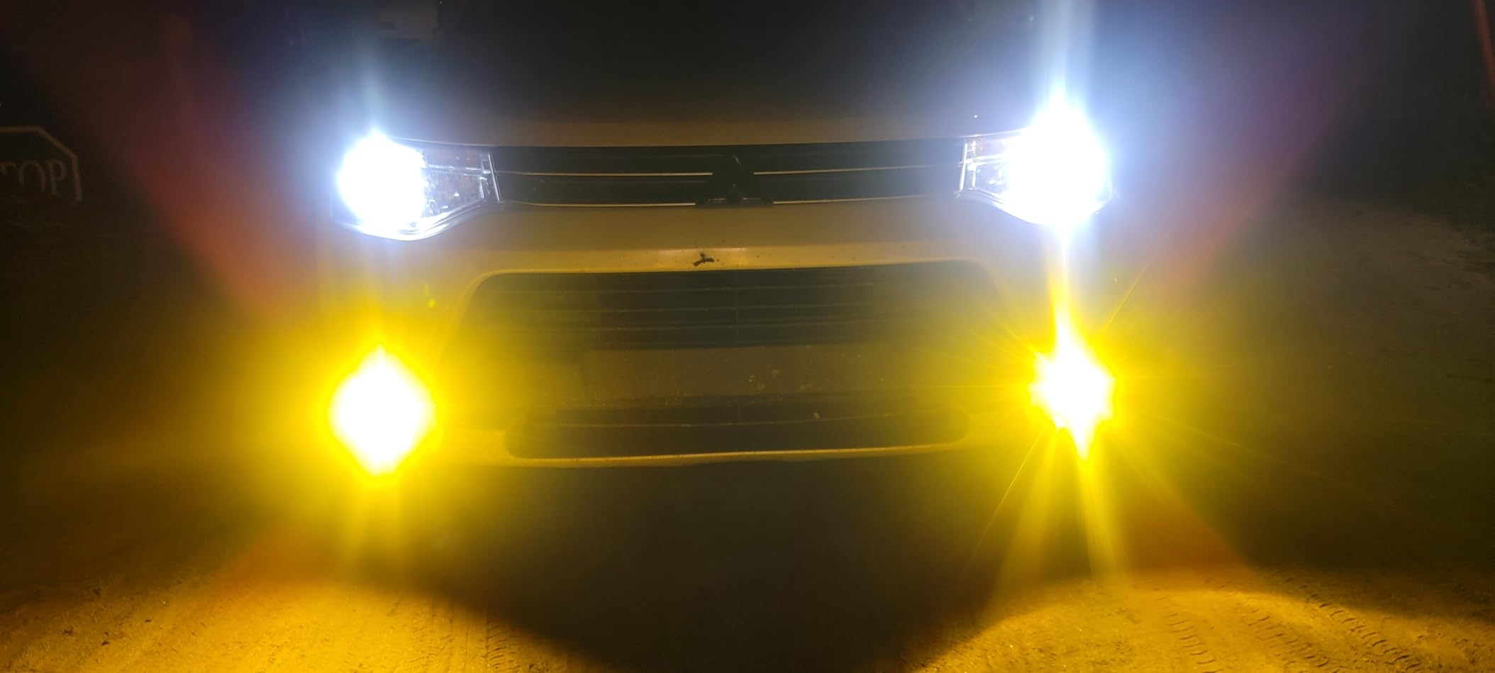 Torchbeam H11/H16/H8 LED Fog Light Bulbs Yellow, 12000 Lumen Upgrade,600% Brightness H11 Yellow LED Fog Lights, 1:1 Replacement For Cars,Trucks,and SUVs,3-minute quick installation,Pack of 2 customer photo 2