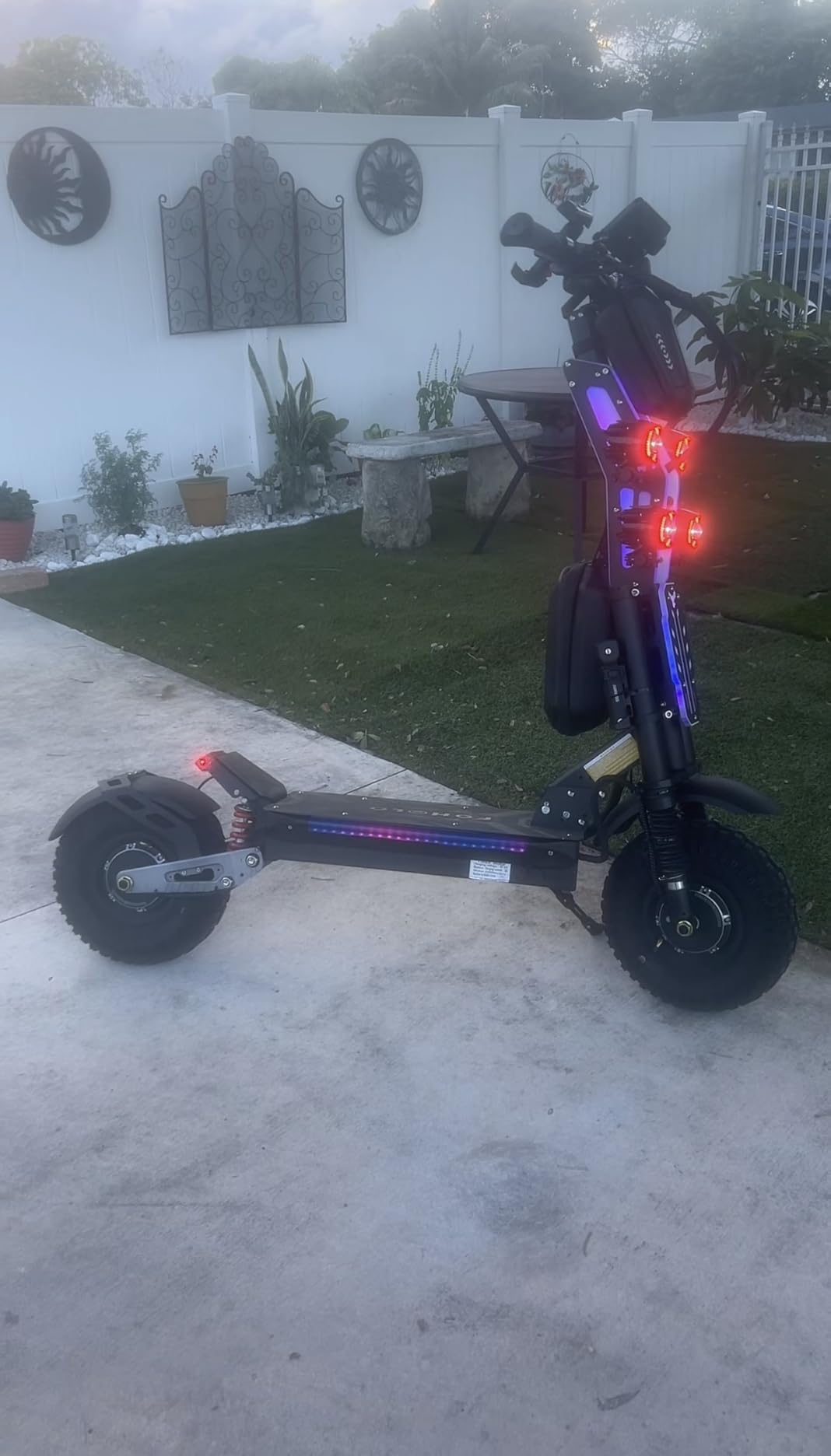 7000W Motor 60V Electric Scooter Up to 55MPH 33Ah Battery 65+ Mile Range customer photo 2