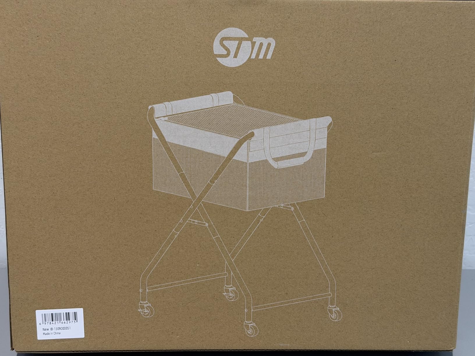 STORAGE MANIAC Foldable Tennis Ball Hopper Cart with Removable Ball Bag customer photo 1