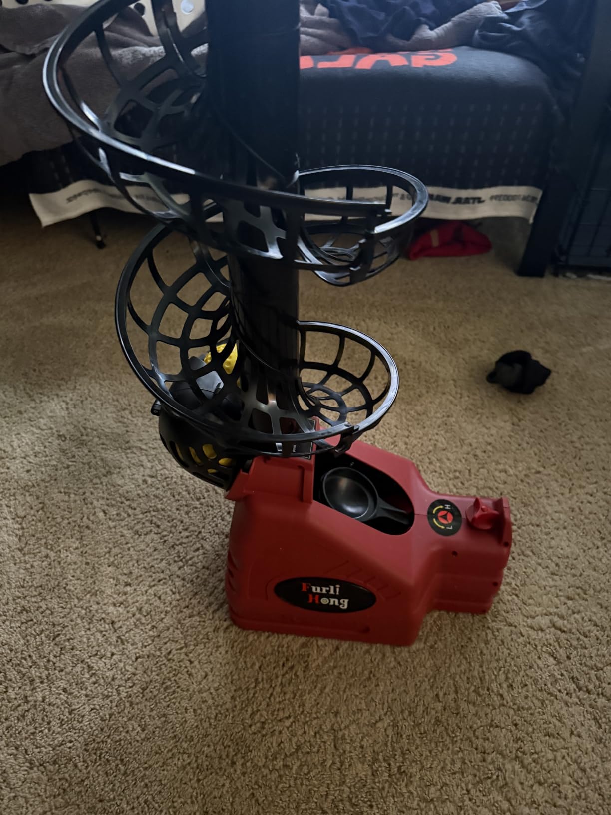 Furlihong 698TPCBH 4-in-1 Toss Machine for Baseball, Tennis & Pickleball customer photo 1