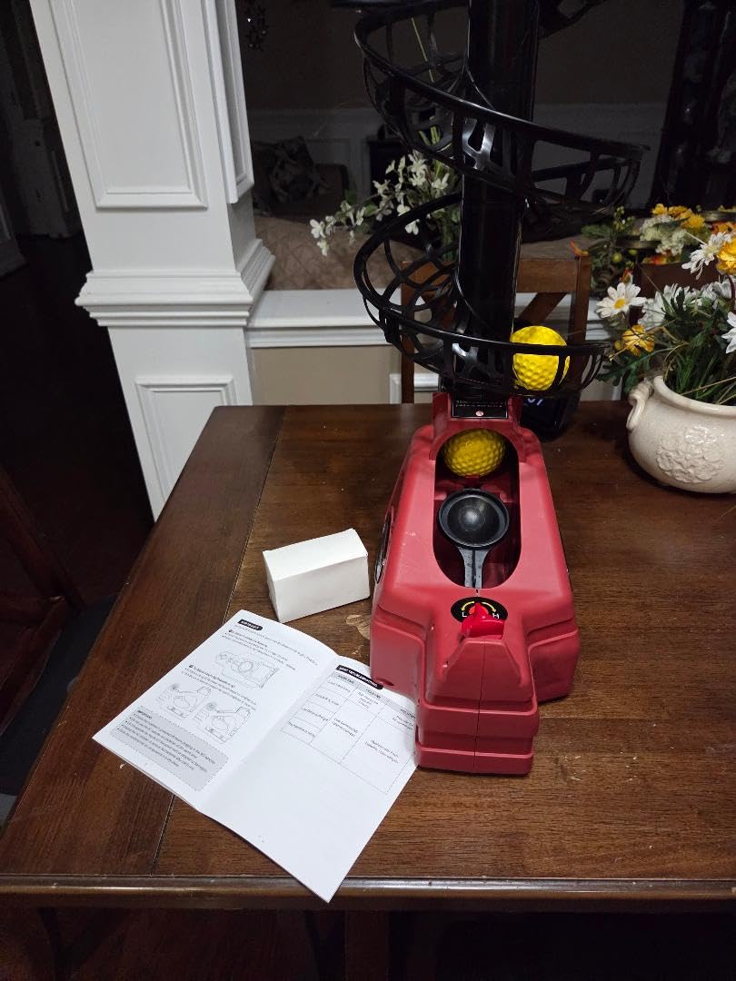 Furlihong 698TPCBH 4-in-1 Toss Machine for Baseball, Tennis & Pickleball customer photo 2
