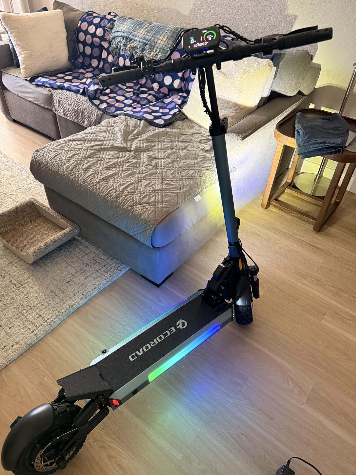 ECOROAD ES6 Electric Scooter Adults, 1000W Peak Motor Up to 31 MPH customer photo 2